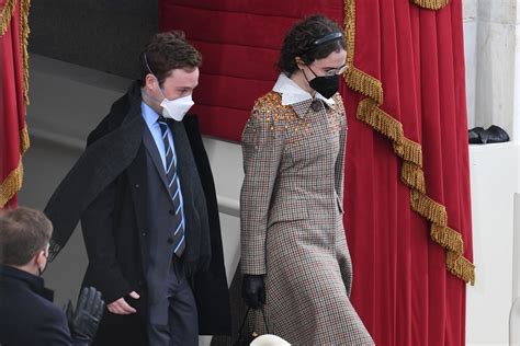 miu miu shetland pied de poule|Ella Emhoff Wears Miu Miu Coat to Biden Inauguration.